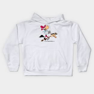 Horsey ride Kids Hoodie